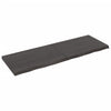 Seinähylly tummanruskea 180x60x(2-6) cm käsitelty täystammi