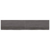 Seinähylly tummanruskea 200x40x(2-4) cm käsitelty täystammi