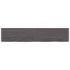 Seinähylly tummanruskea 200x40x(2-6) cm käsitelty täystammi