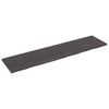 Seinähylly tummanruskea 200x50x(2-4) cm käsitelty täystammi
