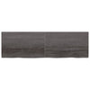 Seinähylly tummanruskea 200x60x(2-6) cm käsitelty täystammi