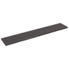Seinähylly tummanruskea 220x40x(2-4) cm käsitelty täystammi