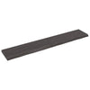 Seinähylly tummanruskea 220x40x(2-6) cm käsitelty täystammi