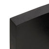 Seinähylly tummanruskea 220x40x(2-6) cm käsitelty täystammi