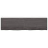 Seinähylly tummanruskea 220x60x(2-4) cm käsitelty täystammi