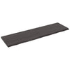 Seinähylly tummanruskea 220x60x(2-6) cm käsitelty täystammi