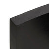 Seinähylly tummanruskea 220x60x(2-6) cm käsitelty täystammi