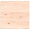 Käsittelemätön pöytälevy Cucuzel 40x40x2cm (täystammi elävä reuna)