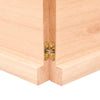 Pöytälevy 120x60x(2-4) cm käsittelemätön täysi puu elävä reuna