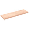 Pöytälevy 160x50x(2-6) cm käsittelemätön täysi puu elävä reuna