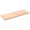 Pöytälevy 160x60x(2-6) cm käsittelemätön täysi puu elävä reuna