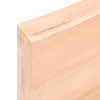 Pöytälevy 180x50x(2-6) cm käsittelemätön täysi puu elävä reuna