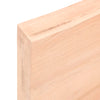 Pöytälevy 180x60x(2-6) cm käsittelemätön täysi puu elävä reuna