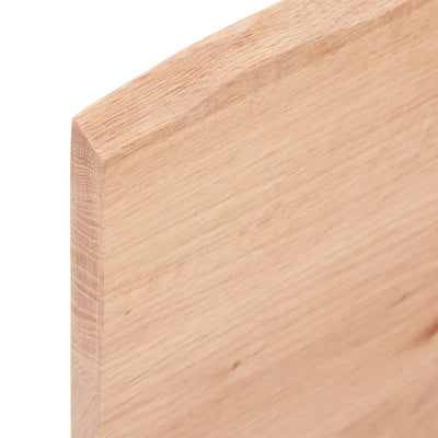 Pöytälevy v.ruskea 60x50x2 cm käsitelty täystammi elävä reuna