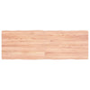Pöytälevy ruskea 120x40x(2-4)cm käsitelty täystammi elävä reuna