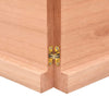 Pöytälevy ruskea 120x40x(2-4)cm käsitelty täystammi elävä reuna