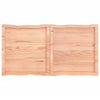 Pöytälevy ruskea 120x60x(2-4)cm käsitelty täystammi elävä reuna