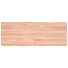 Pöytälevy ruskea 140x50x(2-6)cm käsitelty täystammi elävä reuna