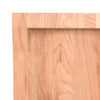 Pöytälevy ruskea 140x60x(2-4)cm käsitelty täystammi elävä reuna