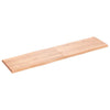 Pöytälevy ruskea 160x40x(2-4)cm käsitelty täystammi elävä reuna