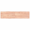 Pöytälevy ruskea 160x40x(2-4)cm käsitelty täystammi elävä reuna