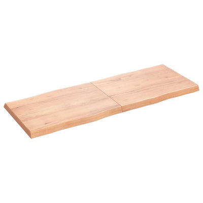 Pöytälevy ruskea 160x60x(2-6)cm käsitelty täystammi elävä reuna