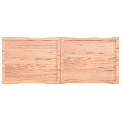 Pöytälevy ruskea 160x60x(2-6)cm käsitelty täystammi elävä reuna