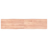 Pöytälevy ruskea 180x40x(2-6)cm käsitelty täystammi elävä reuna