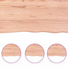 Pöytälevy ruskea 180x40x(2-6)cm käsitelty täystammi elävä reuna