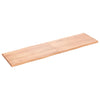 Pöytälevy ruskea 180x50x(2-4)cm käsitelty täystammi elävä reuna