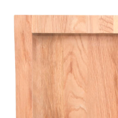 Pöytälevy ruskea 180x50x(2-4)cm käsitelty täystammi elävä reuna
