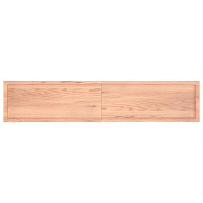 Pöytälevy ruskea 200x40x(2-4)cm käsitelty täystammi elävä reuna