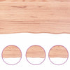Pöytälevy ruskea 200x40x(2-4)cm käsitelty täystammi elävä reuna