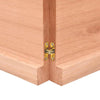 Pöytälevy ruskea 200x40x(2-4)cm käsitelty täystammi elävä reuna