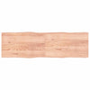 Pöytälevy ruskea 200x60x(2-4)cm käsitelty täystammi elävä reuna
