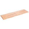 Pöytälevy ruskea 200x60x(2-4)cm käsitelty täystammi elävä reuna