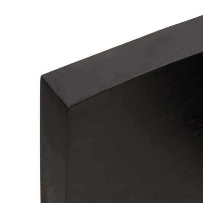 Pöytälevy ruskea 60x40x(2-6)cm käsitelty täystammi elävä reuna