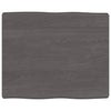Pöytälevy ruskea 60x50x(2-6)cm käsitelty täystammi elävä reuna