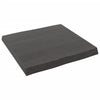 Pöytälevy ruskea 60x60x(2-6)cm käsitelty täystammi elävä reuna