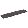 Pöytälevy t.ruskea 160x40x(2-4) cm täysi puu elävä reuna