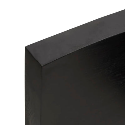 Pöytälevy ruskea 160x40x(2-6)cm käsitelty täystammi elävä reuna