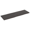 Pöytälevy ruskea 160x50x(2-4)cm käsitelty täystammi elävä reuna