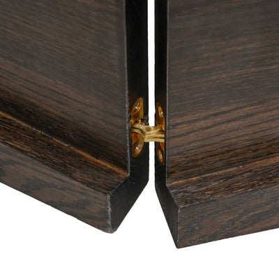 vidaXLPöytälevy ruskea 200x60x(2-4)cm käsitelty täystammi elävä reuna