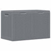 Harmaa ulkosäilytyslaatikko Cosita 180 l (pp rottinki)