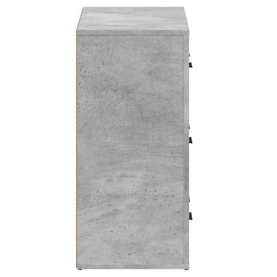 Senkit 2 kpl betoninharmaa tekninen puu