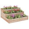 Korotettu kukkalaatikko Petar 120x120x56cm (kuusi)