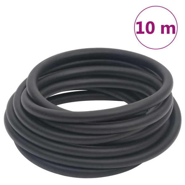 Paineilmaletku musta 0,6" 10 m kumi ja PVC