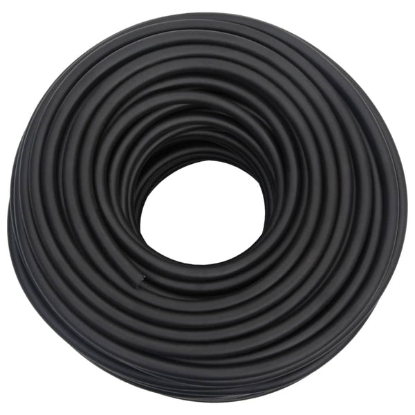 Paineilmaletku musta 0,6" 20 m kumi ja PVC