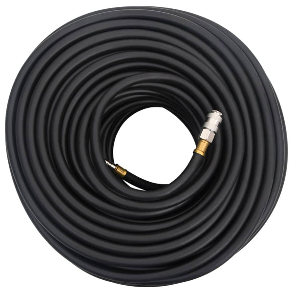 Paineilmaletku musta 0,6" 50 m kumi ja PVC