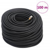 Paineilmaletku musta 0,6" 100 m kumi ja PVC